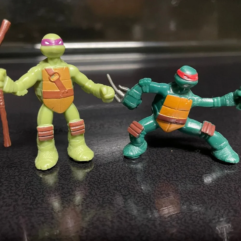4 McDonald's Ninja Turtles